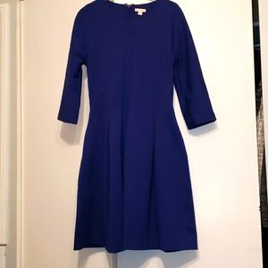 Gap 10 fit and flare purple dress